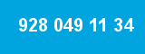 928 049 11 34